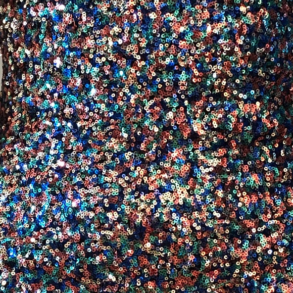 Sequin Homecoming Dress - Picture 6 of 6